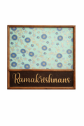 Printed - limited edition wood and hand-paper nameplates